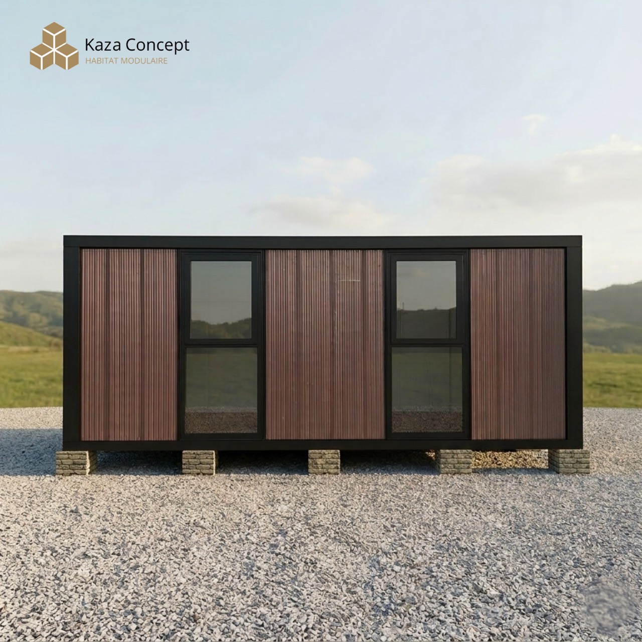 KAZ Business, local professionnel modulaire 15 m² à La Réunion